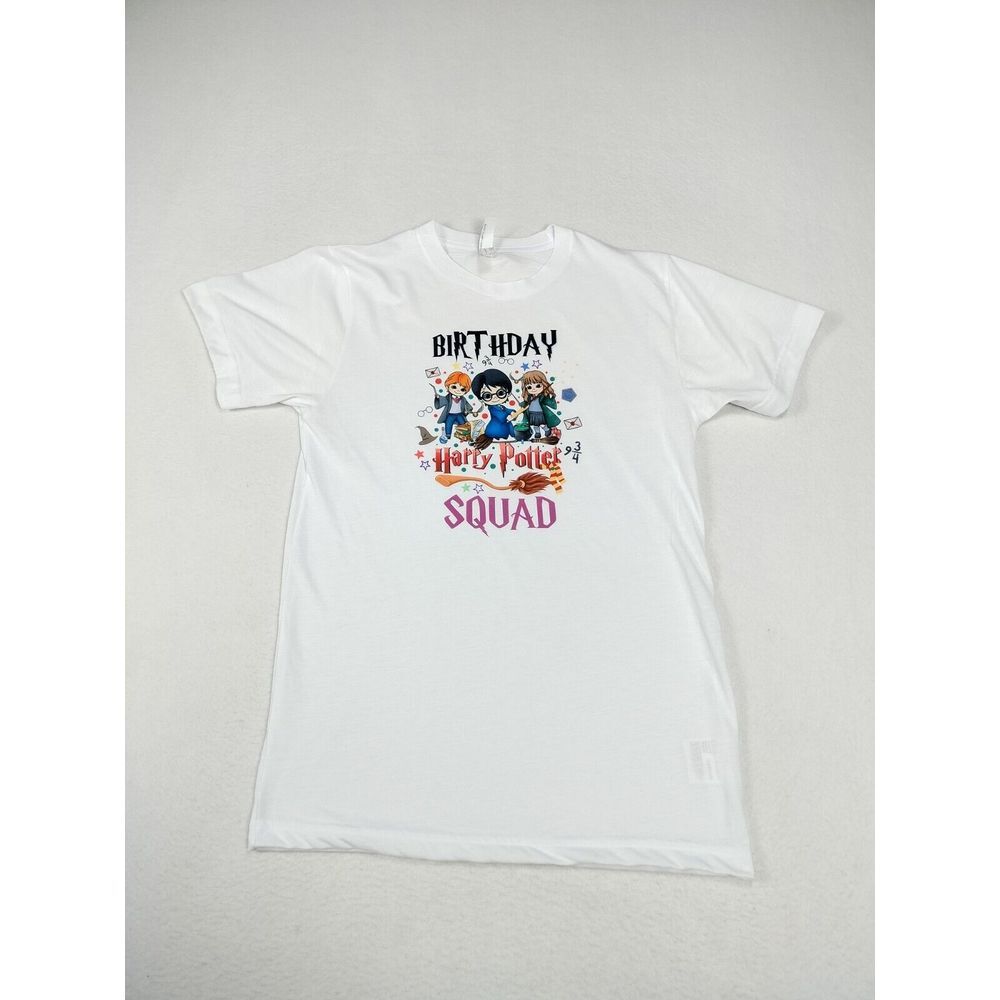 Harry Potter Shirt Youth Boys White Small Birthday‎ Squad Sublivie Ron Weasley